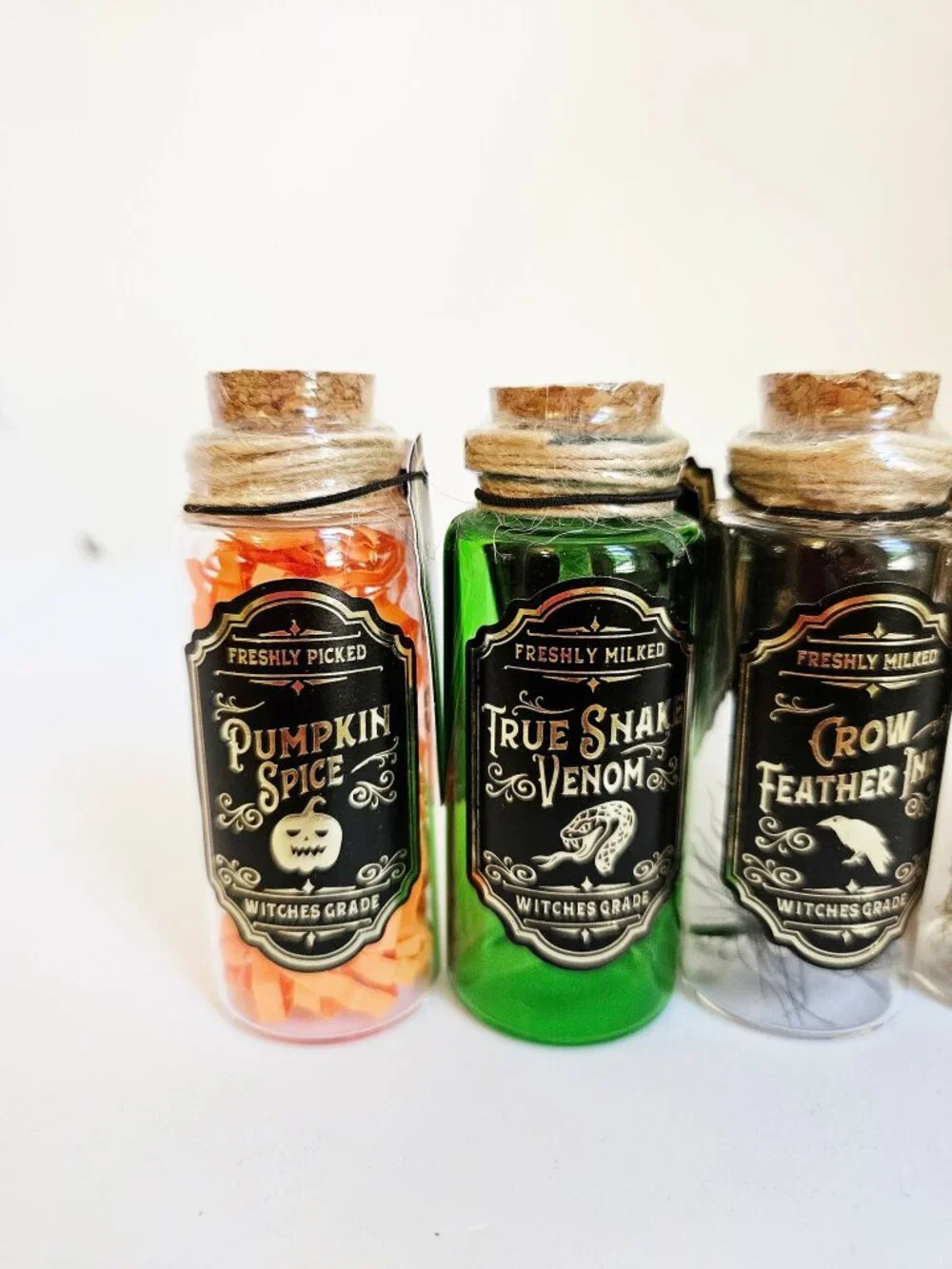 *Target* Bullseye Playground Halloween Potion Bottle's x 6 MINI Glass - 2026